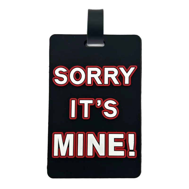 1/7PC PORTABLE TRAVEL ACCESSORIES LUGGAGE TRAVEL TAG SILICA GEL SUITCASE LABELS NAME ID ADDRESS TAGS BAGGAGE BOARDING TAG LABEL